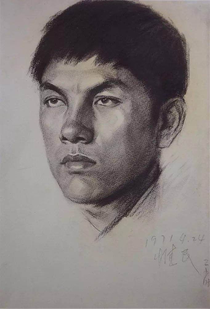 央美教授,孙为民早期素描速写!_芥子园_cm_画谱