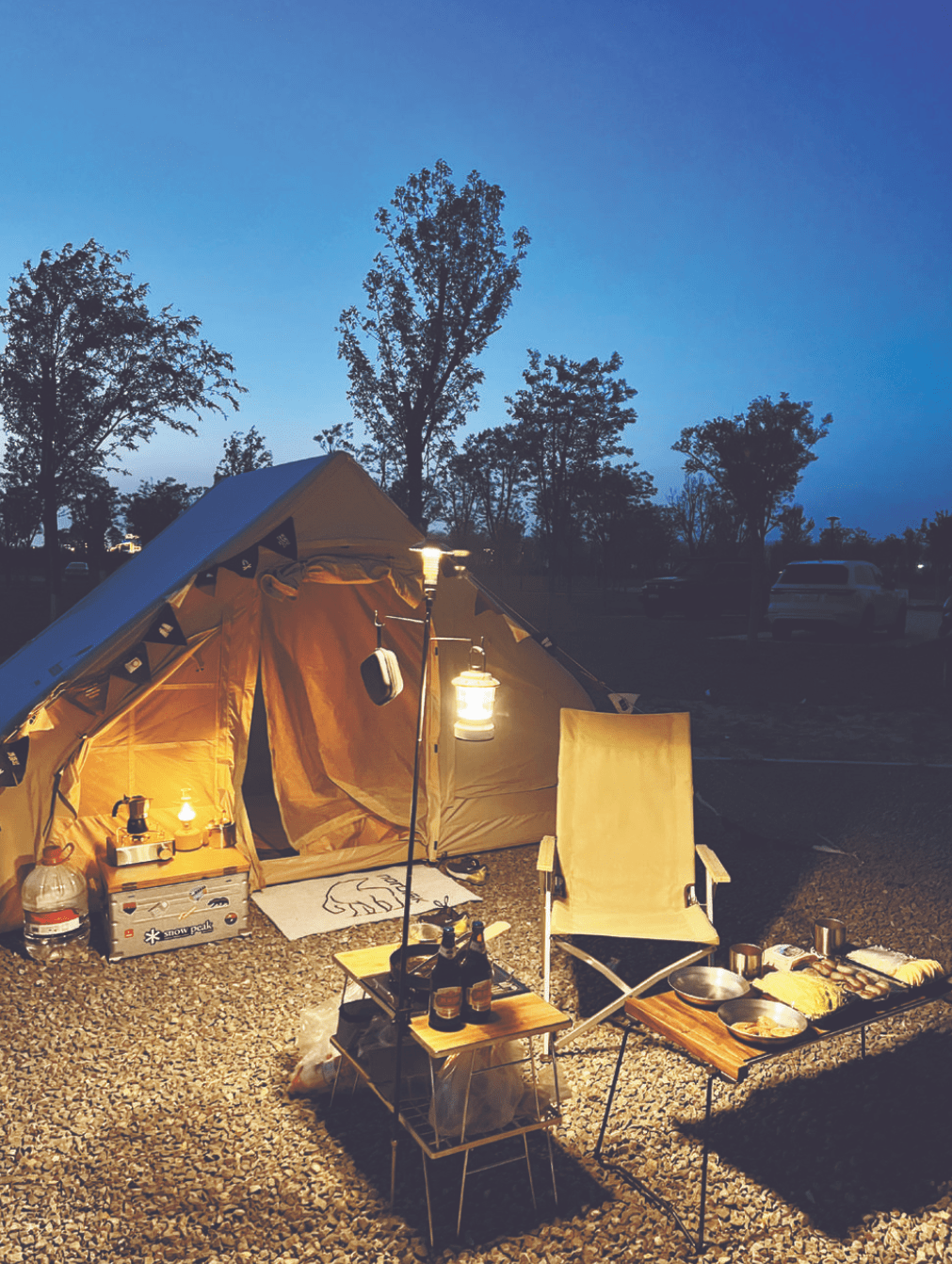 赏花摘果野餐露营微度假开启石家庄市民出行新模式