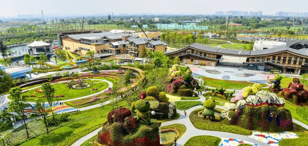 锦绣天府鸟瞰四川图片