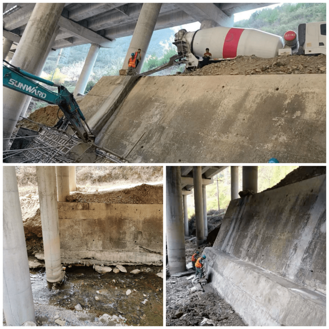 未雨绸缪—西和公路段抢抓枯水期处治临河公路病害_防护_挡墙_河床