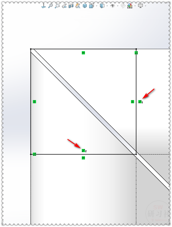 用solidworks把直角焊件方管展開比圓角方管還簡單