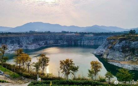 佛山40年石场将成亚洲最大矿坑花园
