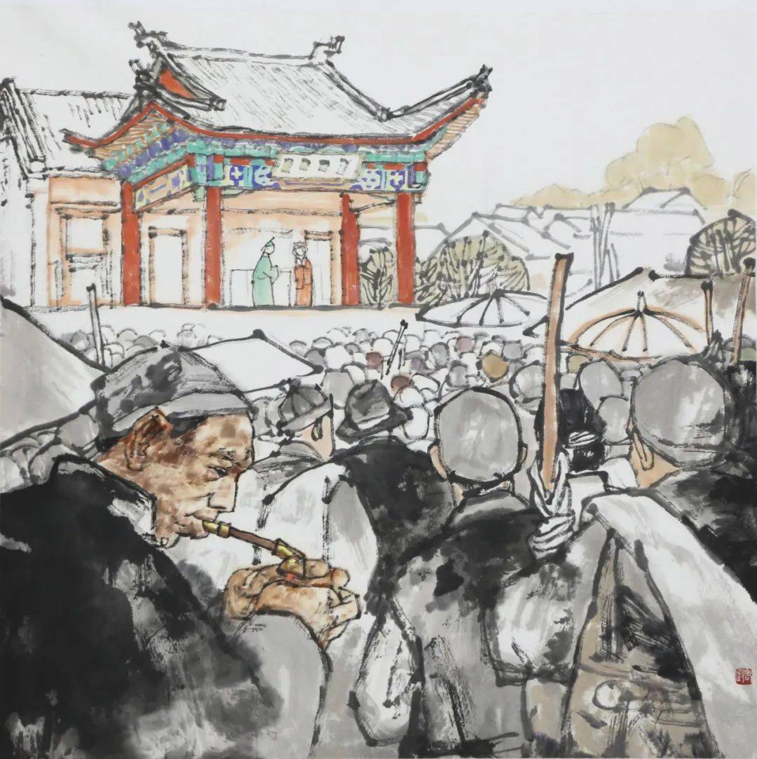 美术赵殿辉美术作品欣赏