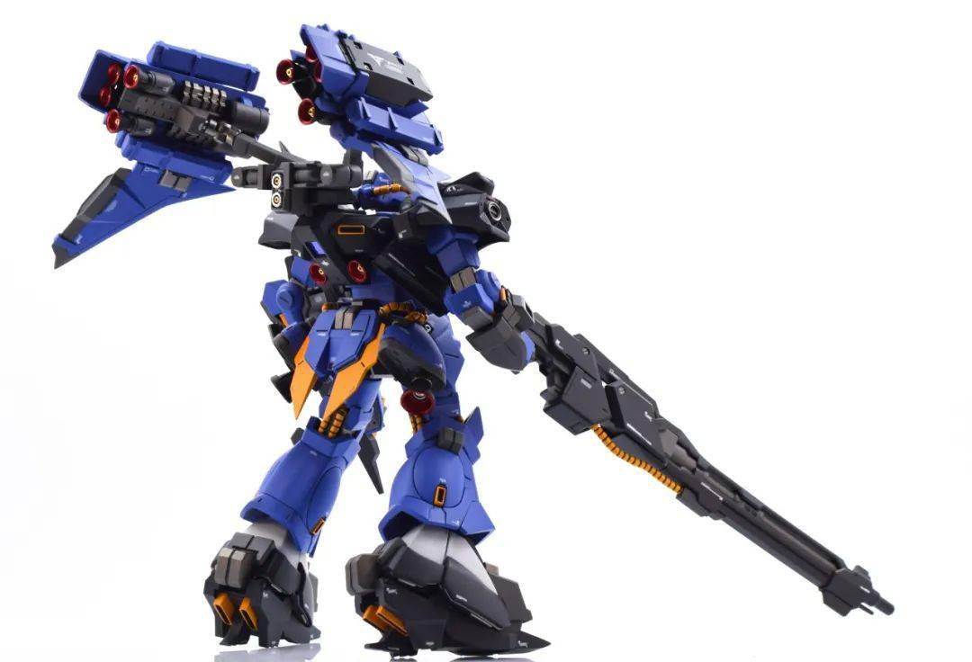 hg高扎古魔狼,超精致涂装作