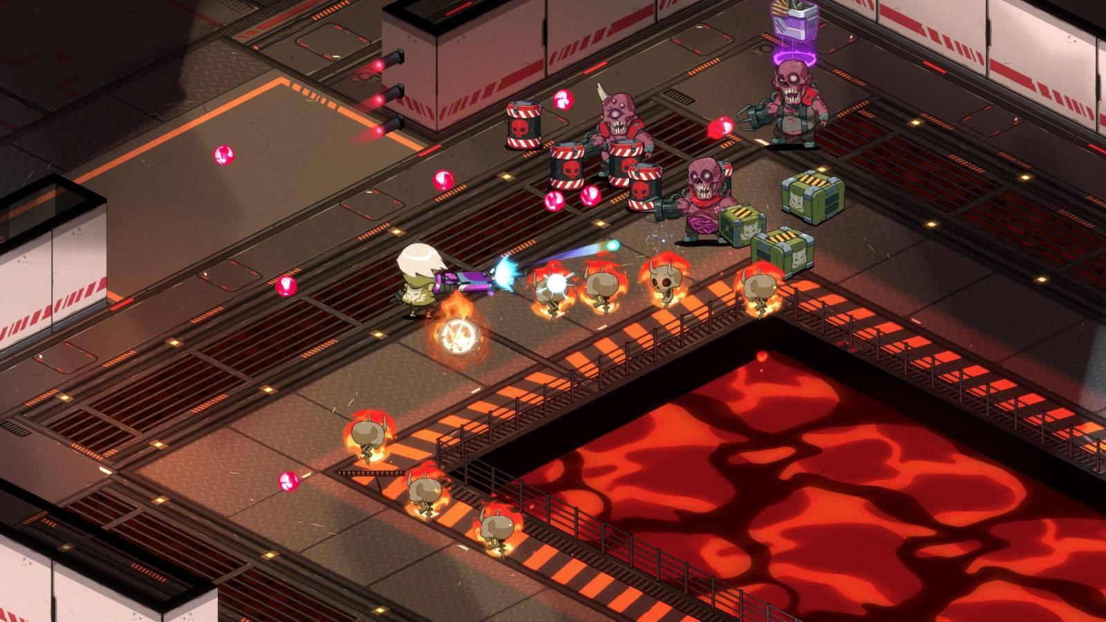 弹幕射击游戏《暴走枪姬》steam开启预购 支持简中