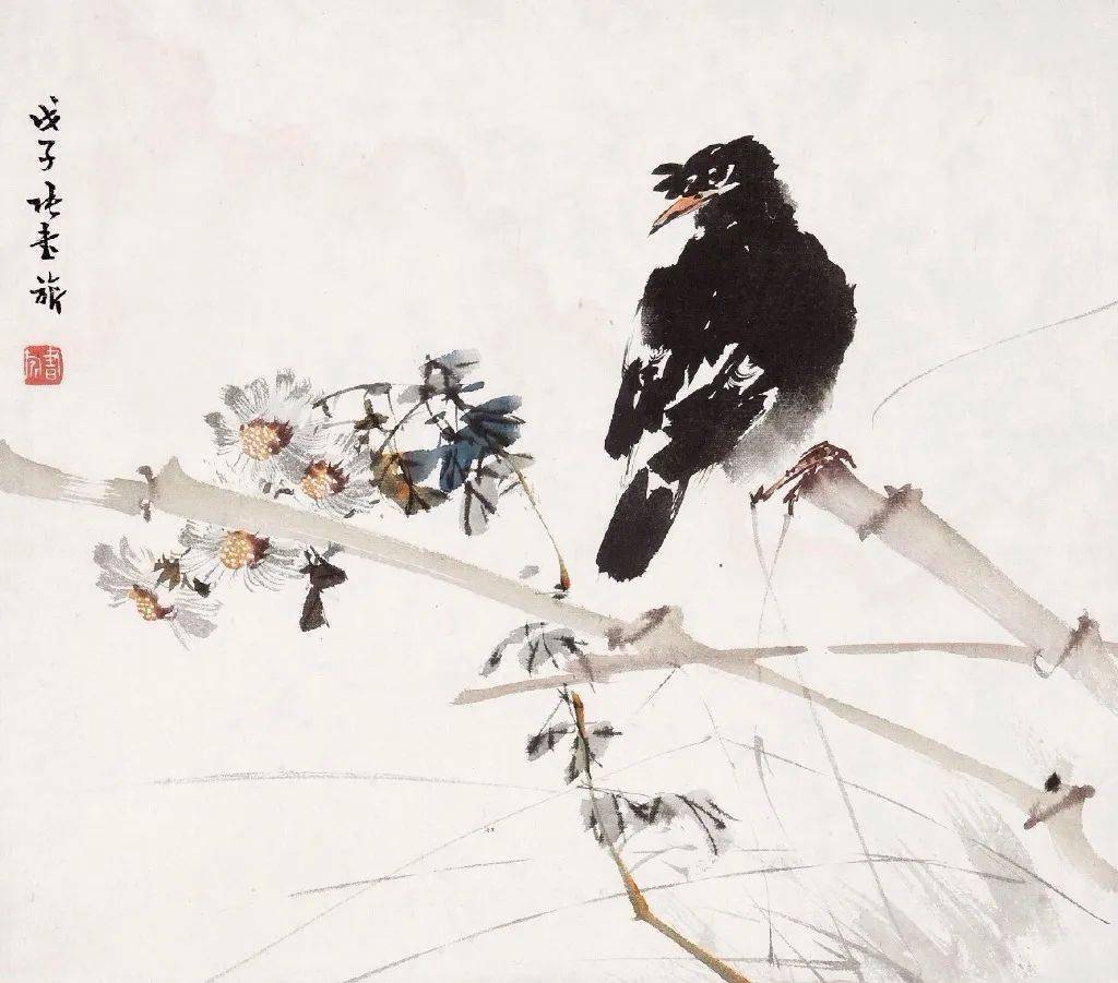 张书旗:勤写生别具一格,善花鸟自成一派!