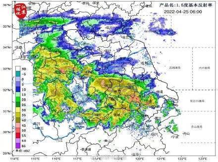 雙黃預警江蘇局部地區有暴雨早高峰請早點出門