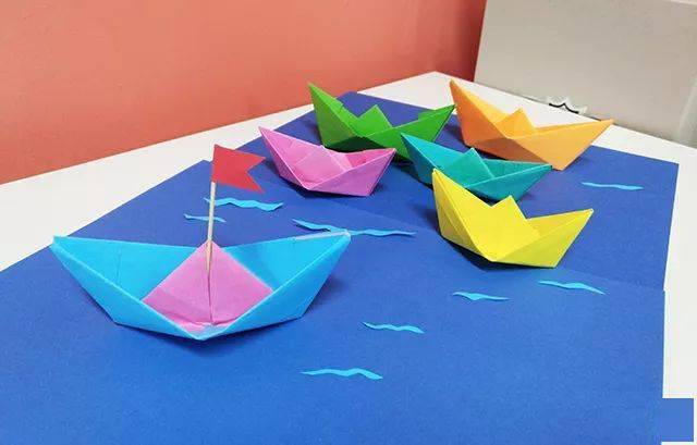 折纸手工这只小船承载了满满的回忆还记得当年的手工课吗