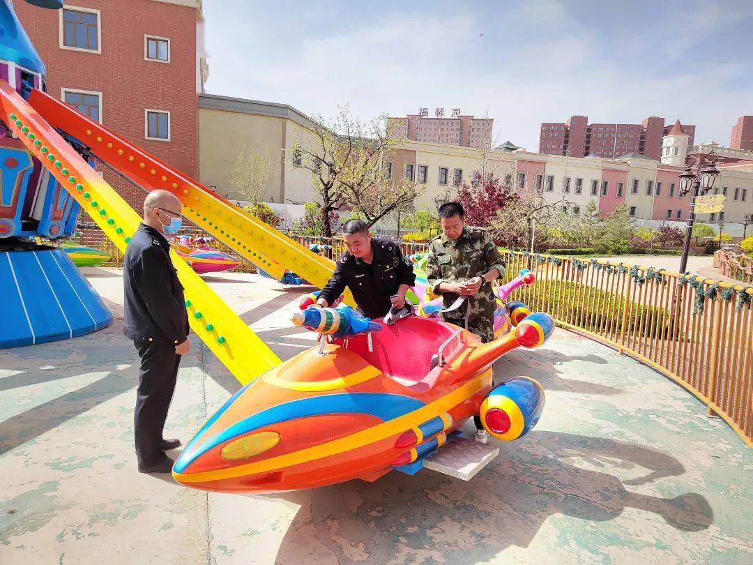 居安思危警钟常鸣固原市举办大型游乐设施应急救援演练活动
