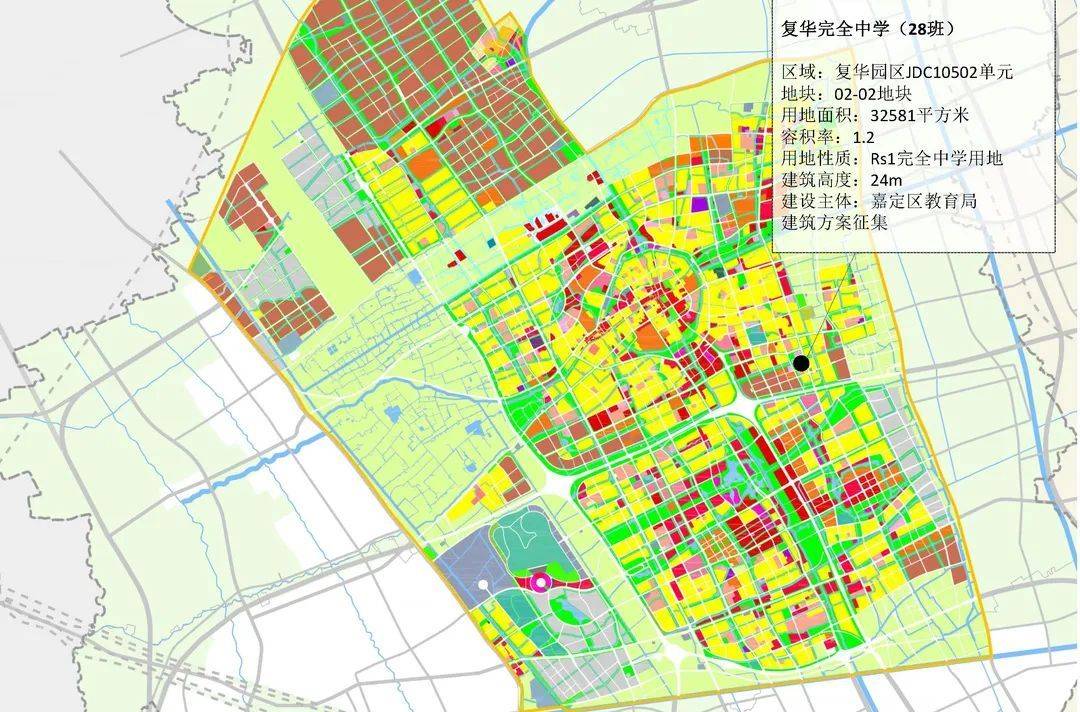 嘉定新城规划图高清图片