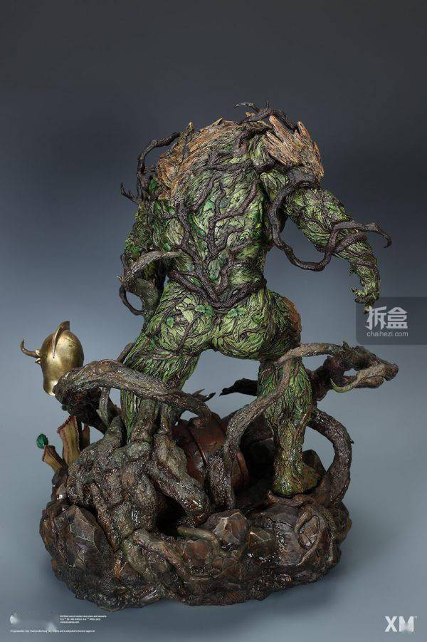 xmstudiosdc系列黑暗正义联盟沼泽怪物16美漫雕像