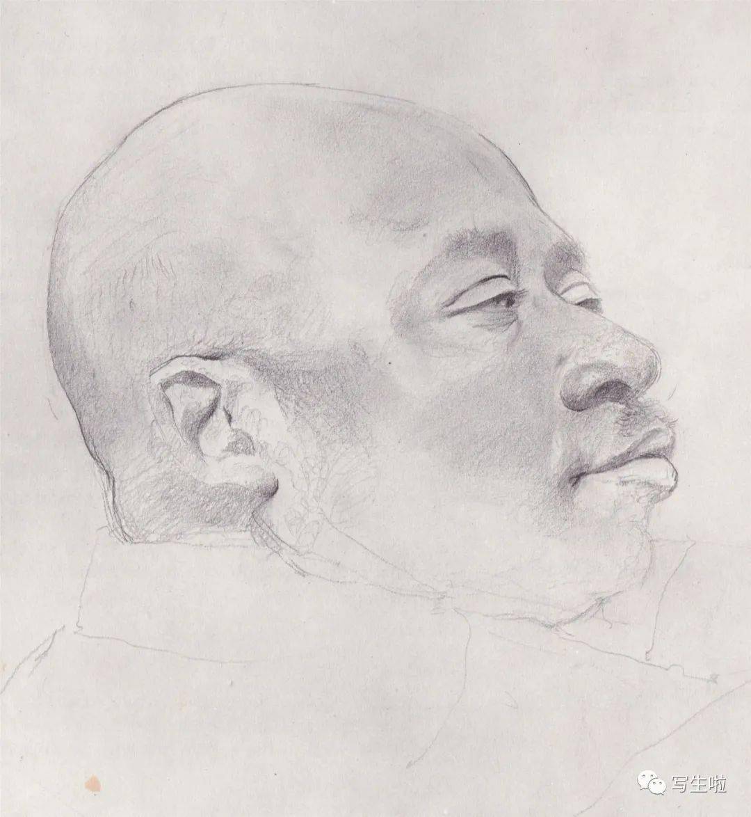 写生啦安德鲁怀斯andrewwyeth素描作品