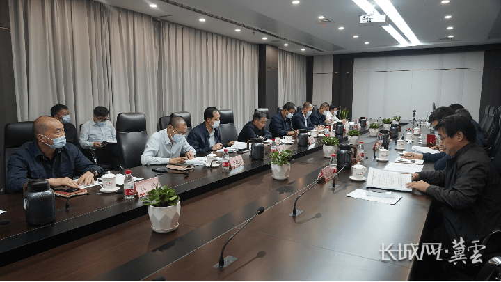 石家庄市鹿泉区委书记李为军区长李争赴中国电科十三所对接洽谈