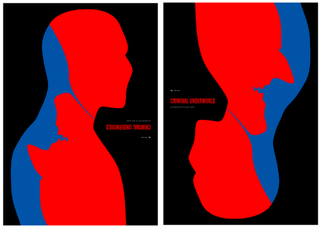 负空间:设计中的"空白"力量_海报_either_字母表
