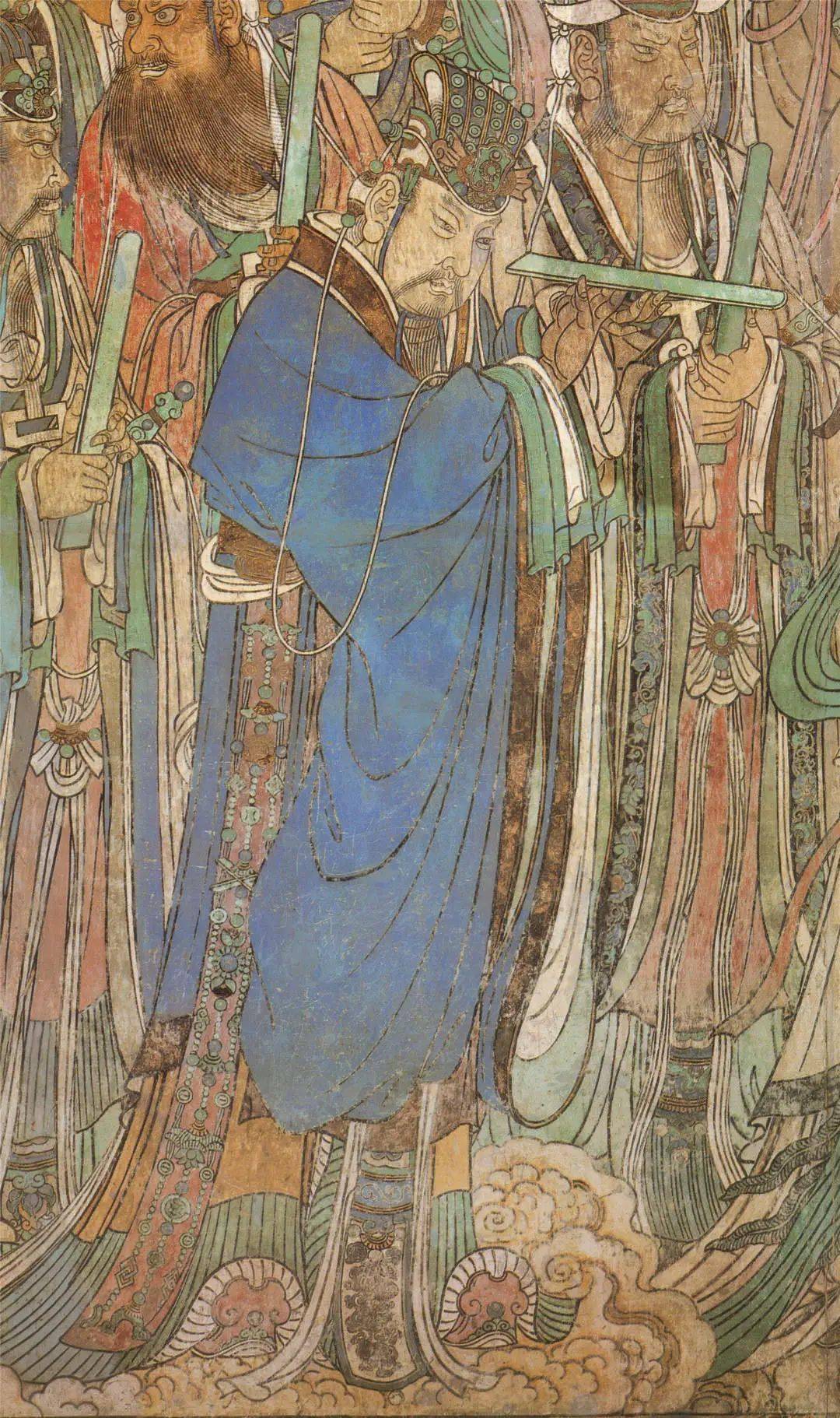 回归与重生流失加拿大山西晋南壁画朝元图解读