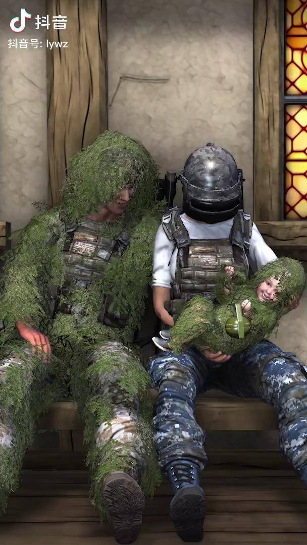 钢筋哥的萌芽爱情和平精英绝地求生搞笑视频动画抖音原创动漫