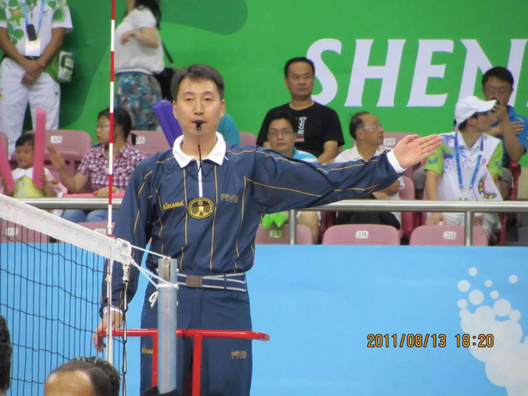 有着30年裁判经历的他这次要在家门口上岗啦_张涛正_工作_排球