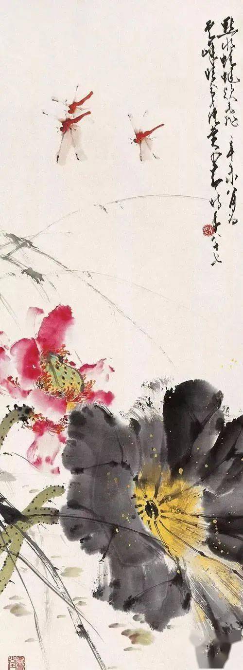 岭南画"天风七子"花鸟画合集,诗意盎然!_赵少昂_作品_张坤仪