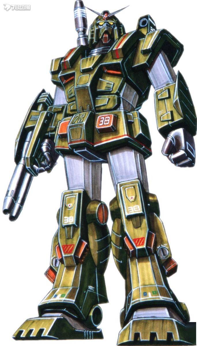 模玩机设：一骑当千的联邦绿铠魔神R魂FA-78-1全装甲高达BY CC_新