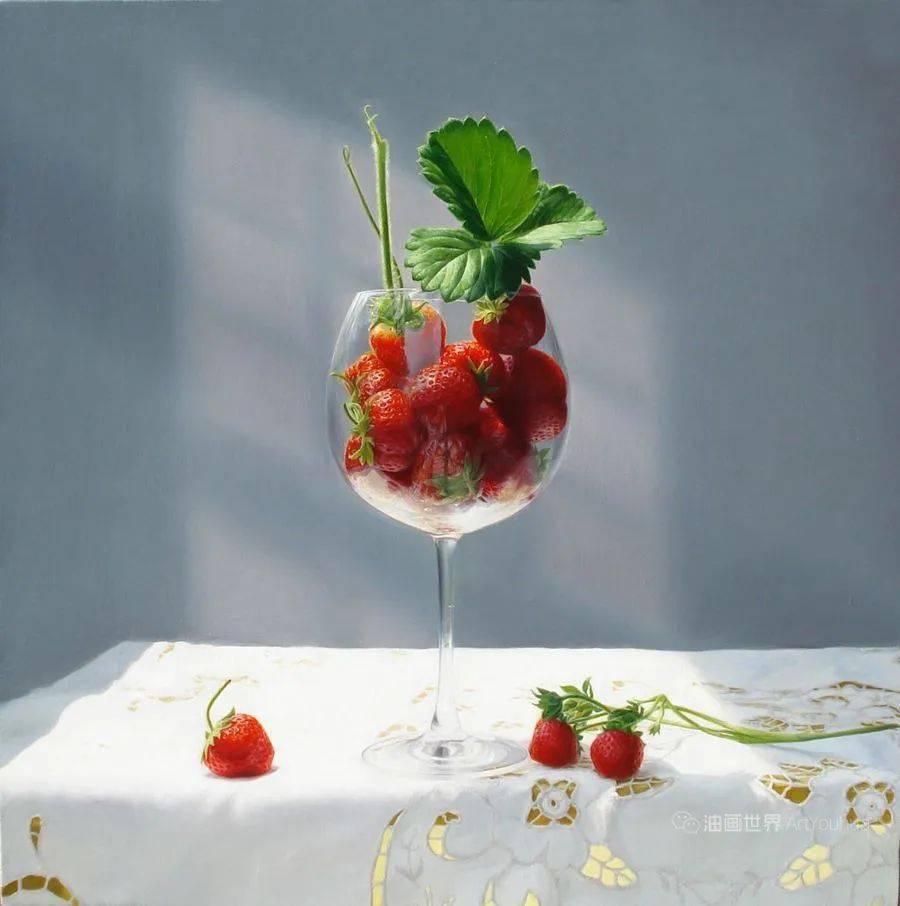 刘影钊超写实静物油画