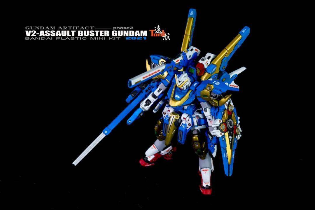 双开gundamartifactv2ab精细分色涂装