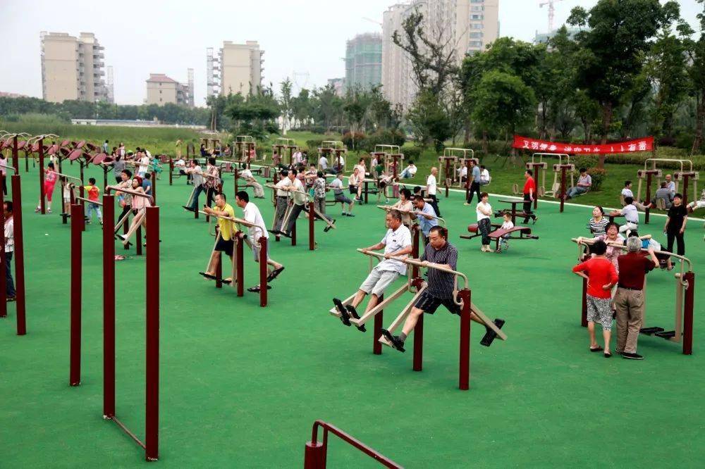 锡山这些宝藏健身场地,位置就在._步道_公园_体育