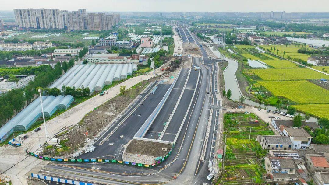 五一假期不停工环城南路西延工程进入冲刺力争6月底通车