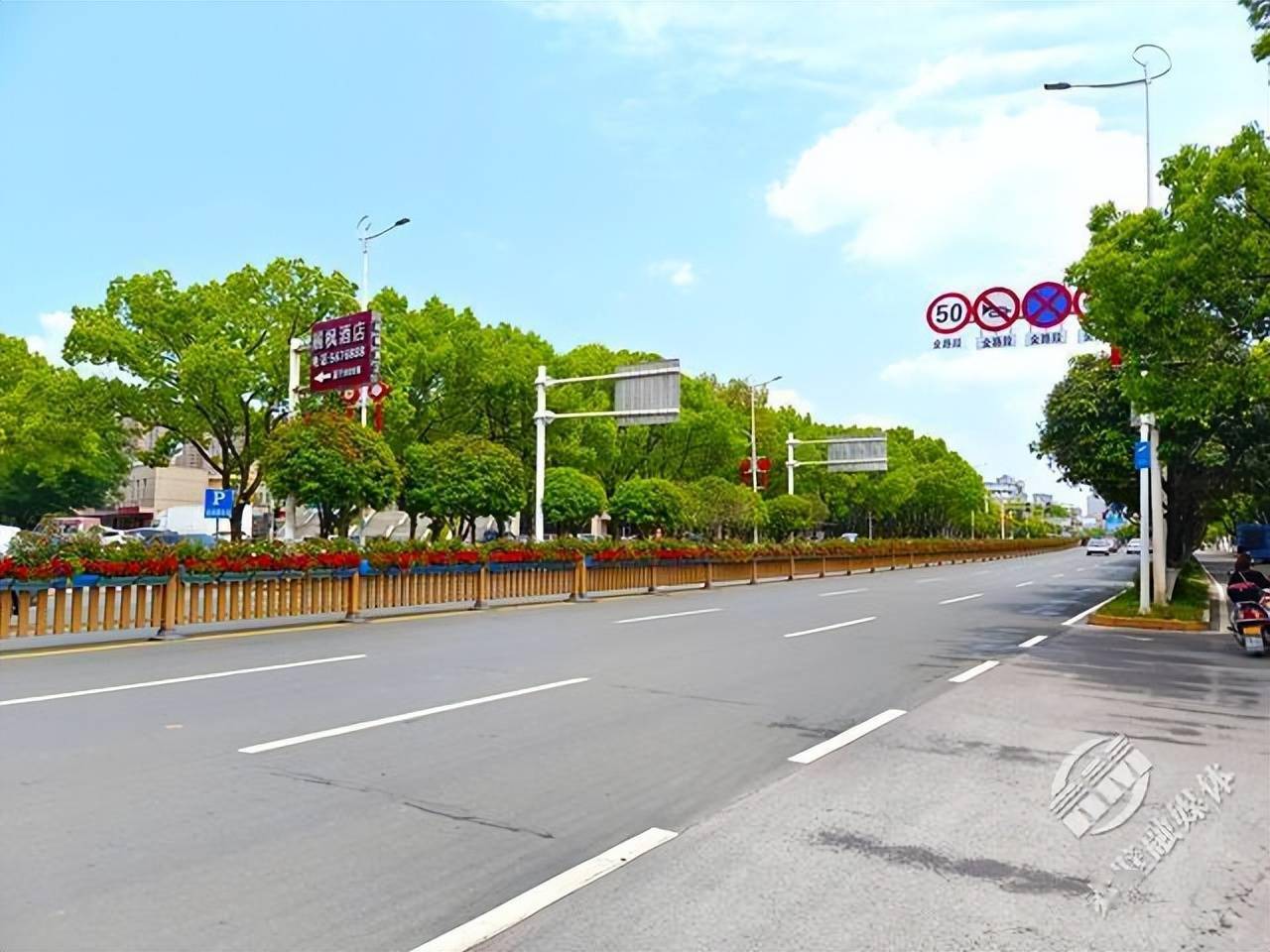 主次干道美如画,移步转角皆风景