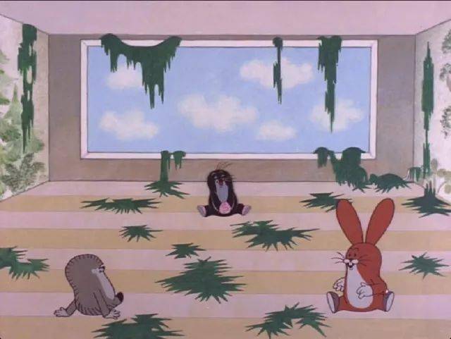 《鼹鼠的梦》讲的是鼹鼠跟着一个人来到他的全自动化豪宅,这个人午休