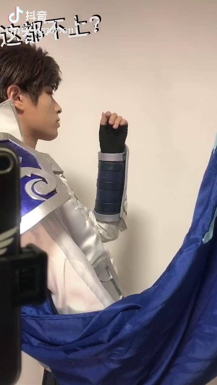 元气出镜班充能计划王者荣耀cos赵云第一出我道歉今天直播也是赵云