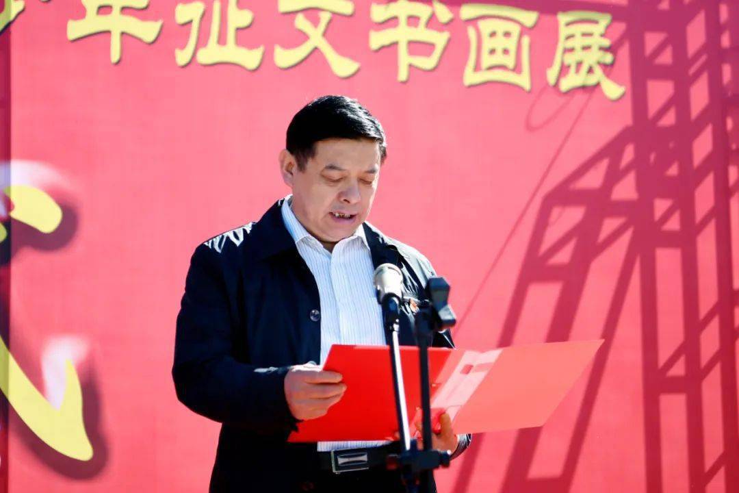 夏县举行喜迎二十大永远跟党走奋进新征程青少年征文书画展启动仪式
