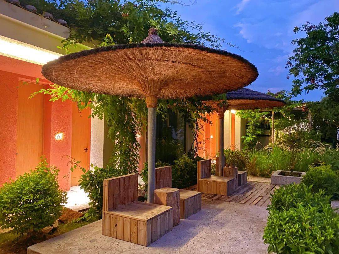 惠州博罗轻奢网红田园院落民宿,浪漫的无边泳池丨山里院子_观音阁镇