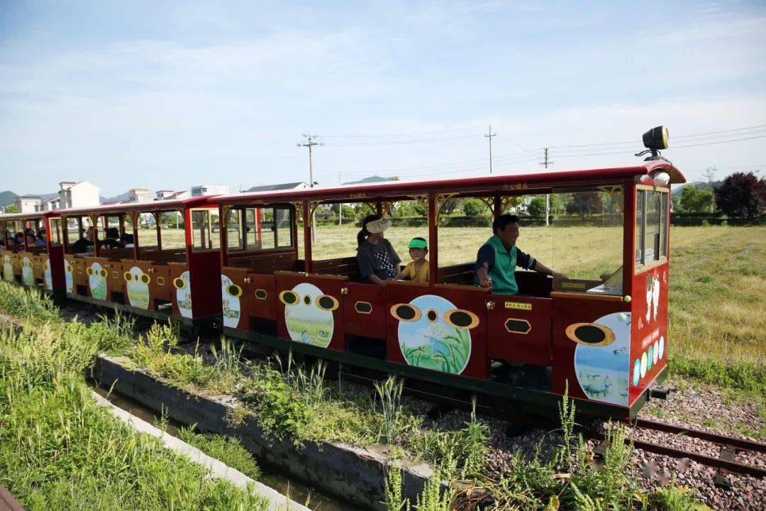 坐火车,玩攀登,滑索道……亲子游玩好去处_小朋友们_田园_湖溪镇