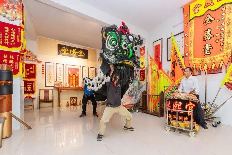 人文三江 | 三水非物质文化遗产猫狮:狮形猫态,谐趣逗乐_乐新强_传统_表演