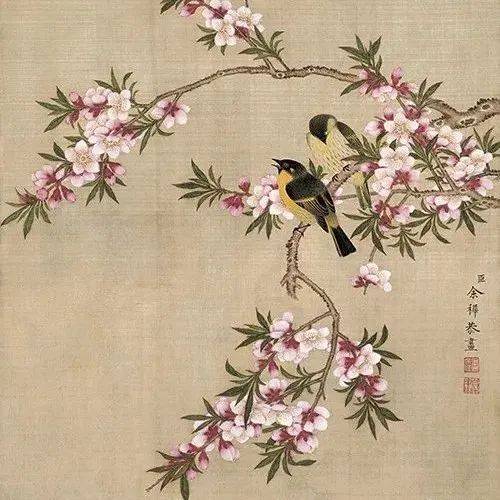 清 余穉《花鸟图十二开》_余省_高清_经典