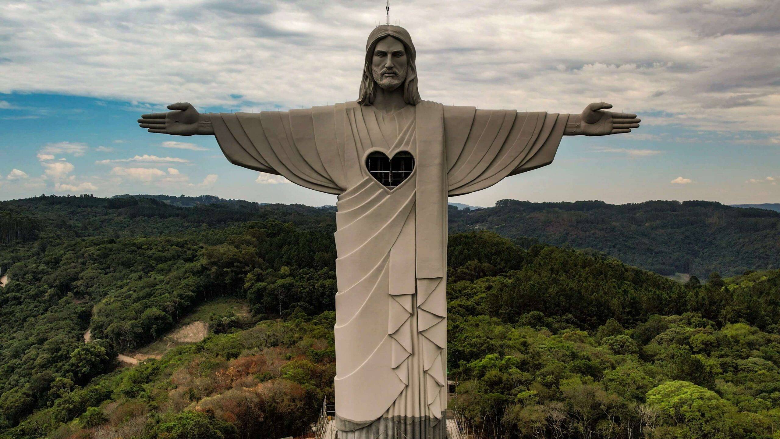 巴西耶稣雕像图片图片