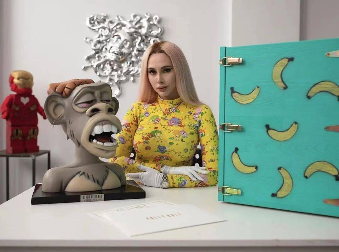 nft雕塑界的天才少女_polly_kole_艺术