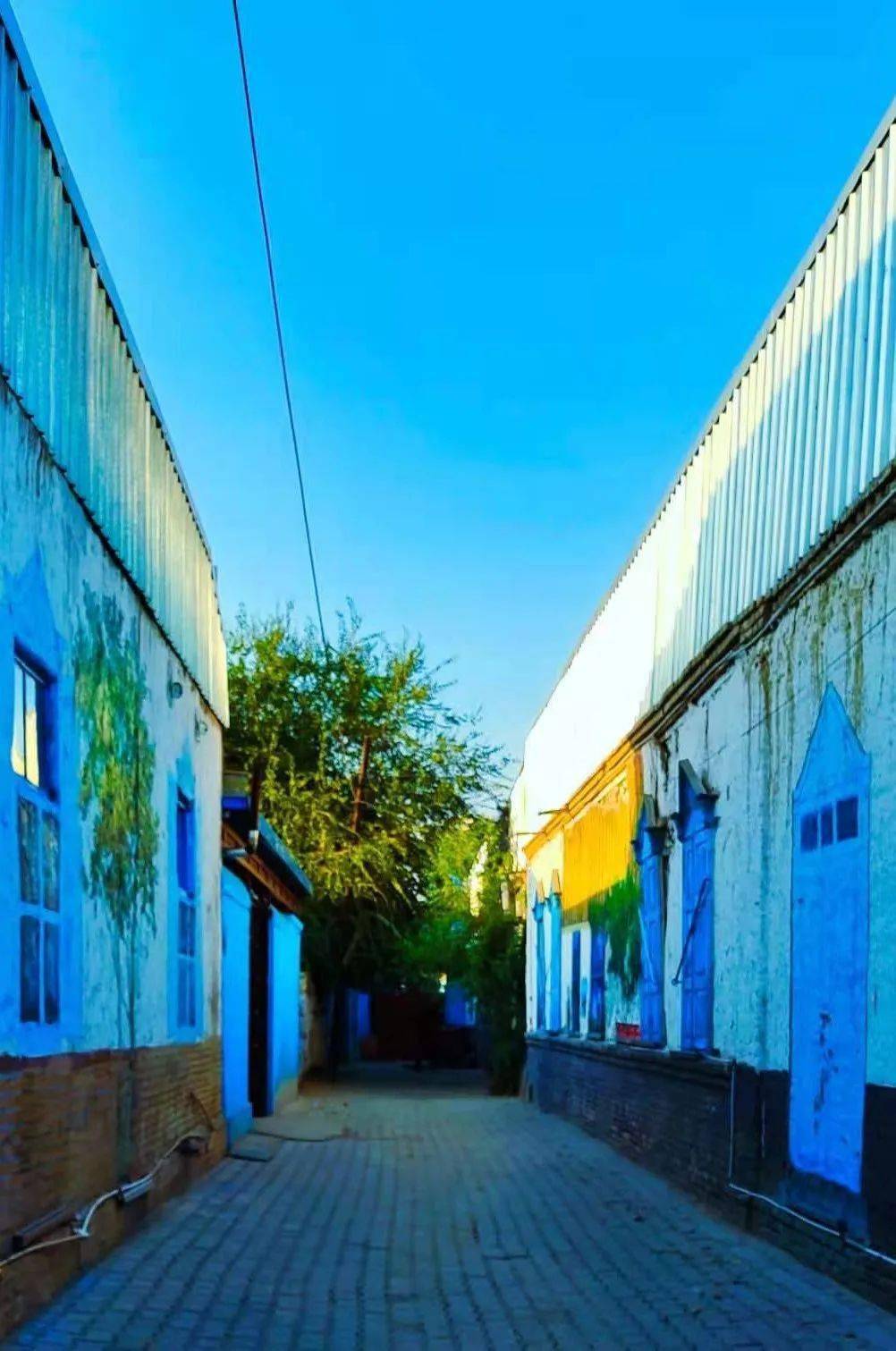 伊宁蓝走进公园街巷子里后,之前的车水马龙,鸣笛声似乎已经隔绝.