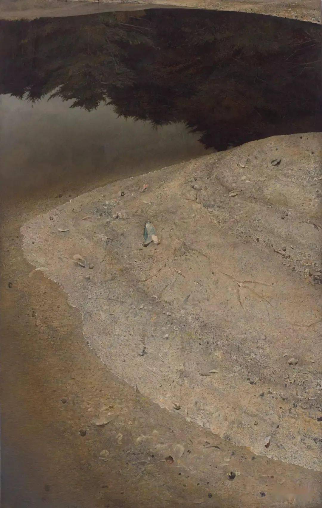 故乡的大海与河流丨安德鲁·怀斯andrew wyeth风景作品