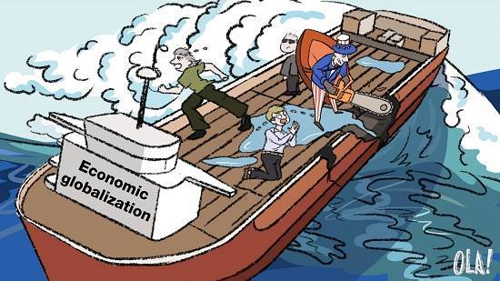 (热点观察 漫评)美逆全球化伤人害己_美国商务部_经济_金融