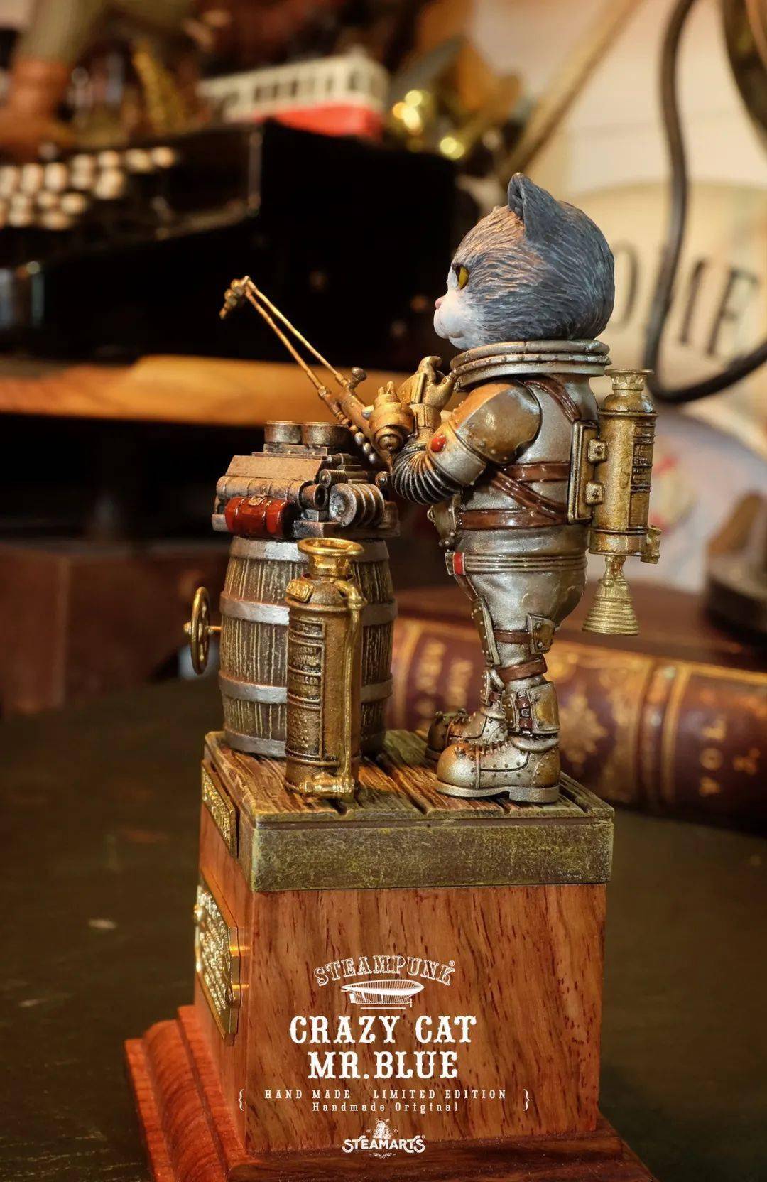 新品预定蒸汽工厂steamarts145cm高机械师1号mrblue