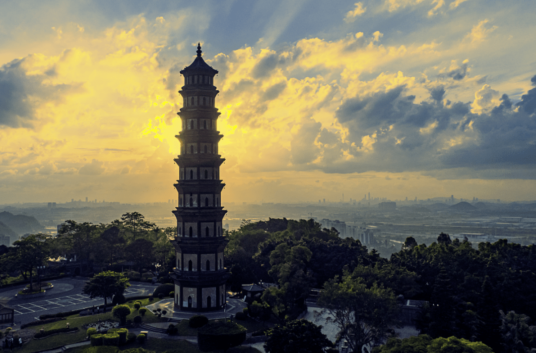 赤岗塔_珠江_一带