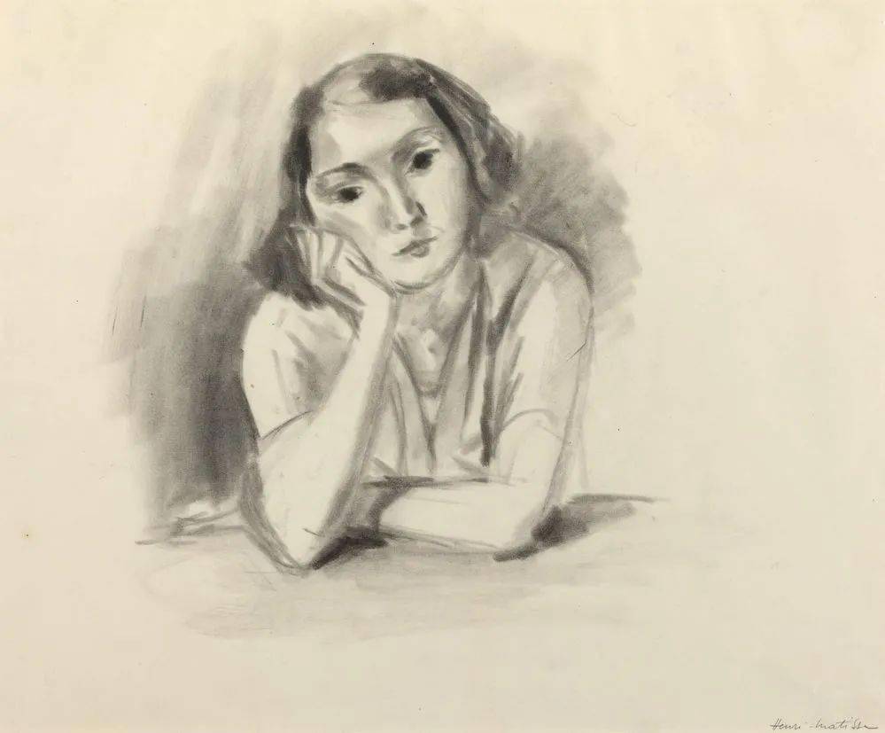 野兽派大师马蒂斯素描欣赏