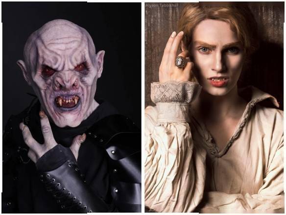 渴血的行尸举起了高脚杯吸血鬼的起源与变迁