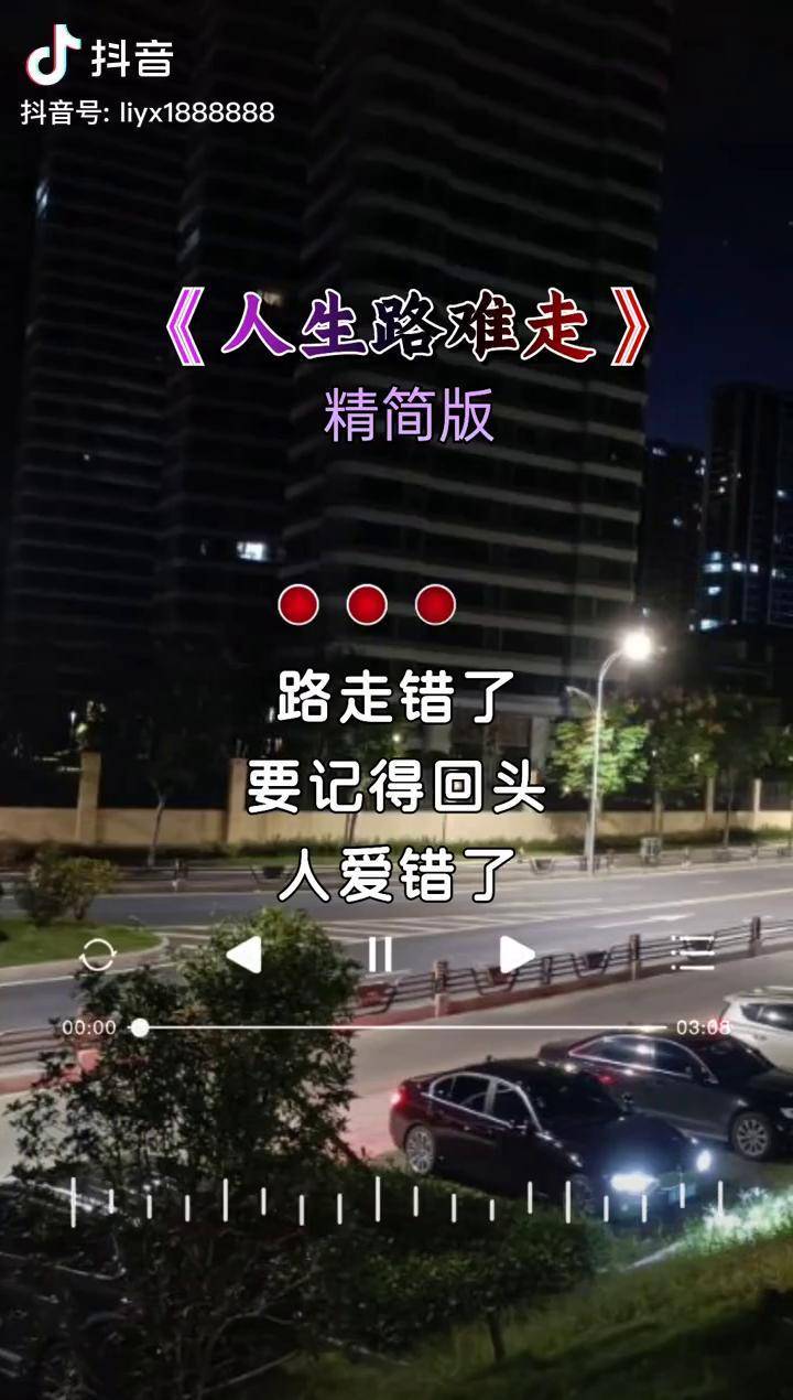 世间所有东西都会旧没有什么会永垂不朽的人生路难走情感音乐