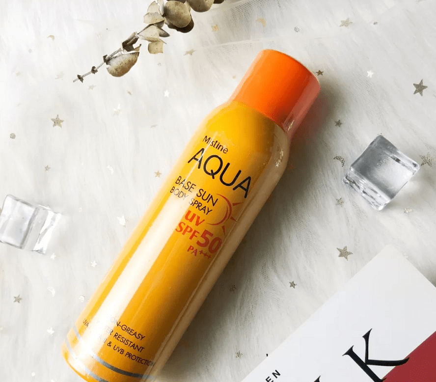 像水一样的防晒找到了王一博也在用的泰国mistine小黄喷