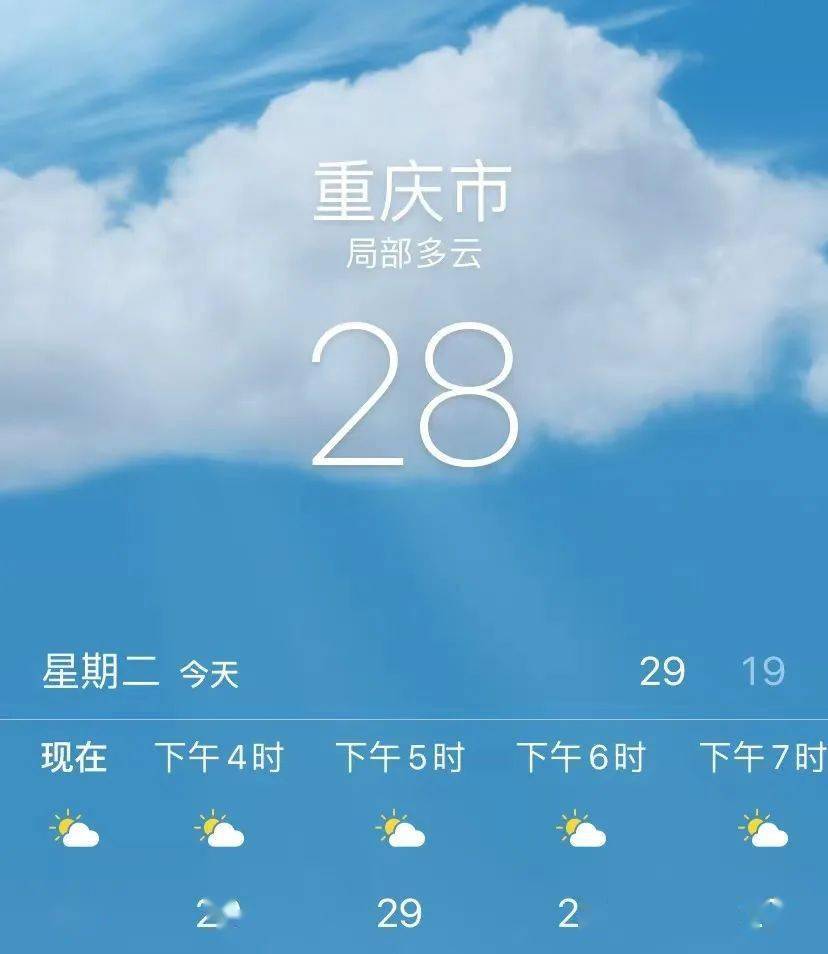 雨雨雨30重庆天气大变脸蒸煮模式开启
