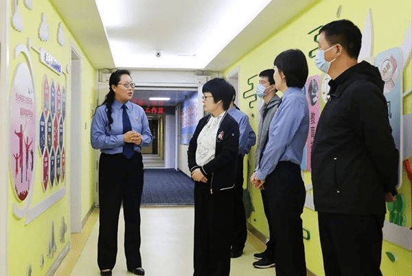 翼城县委常委宣传部部长胡国华调研指导县检察院新时代文明实践工作