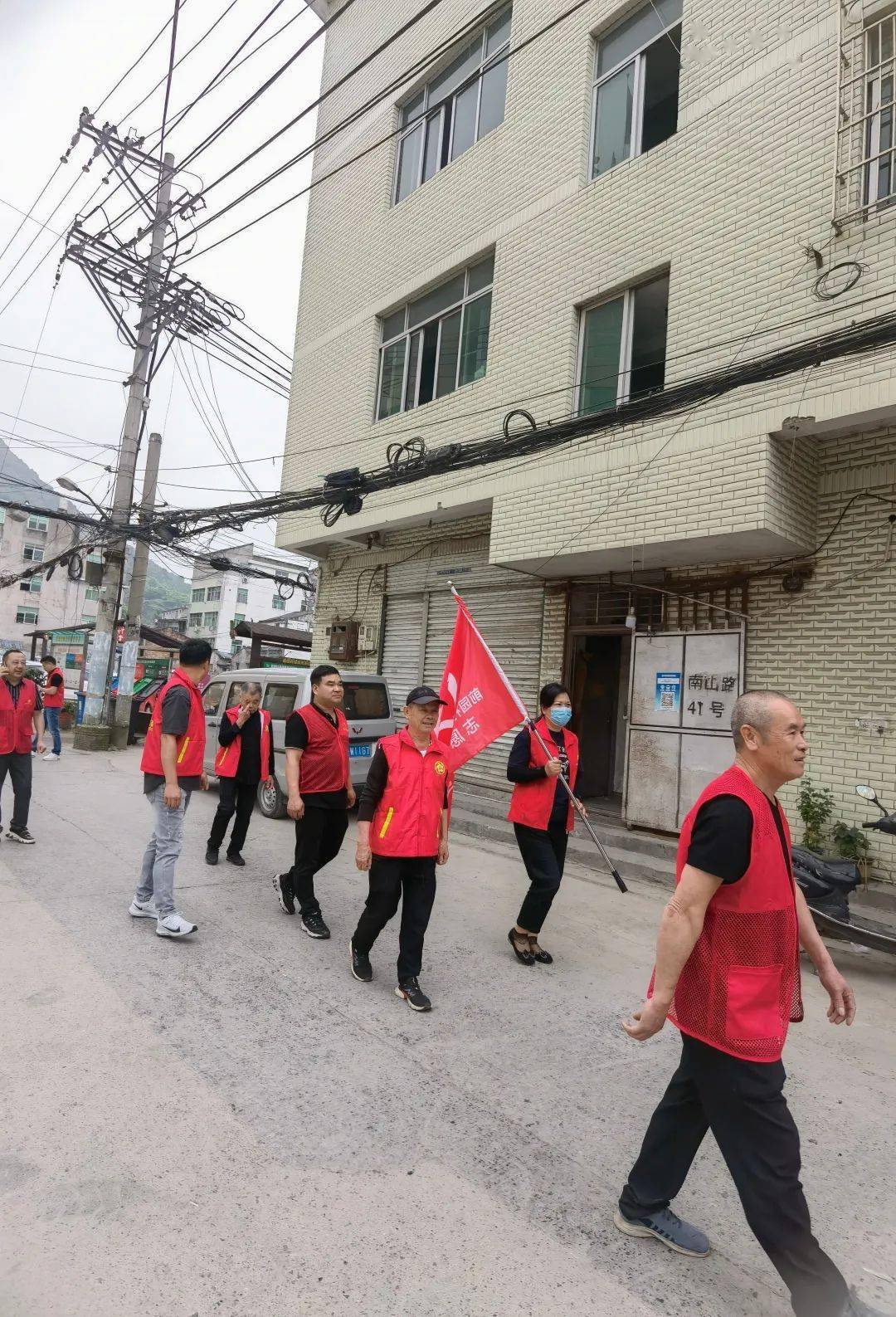 看娄桥街道红色巡查队上线啦