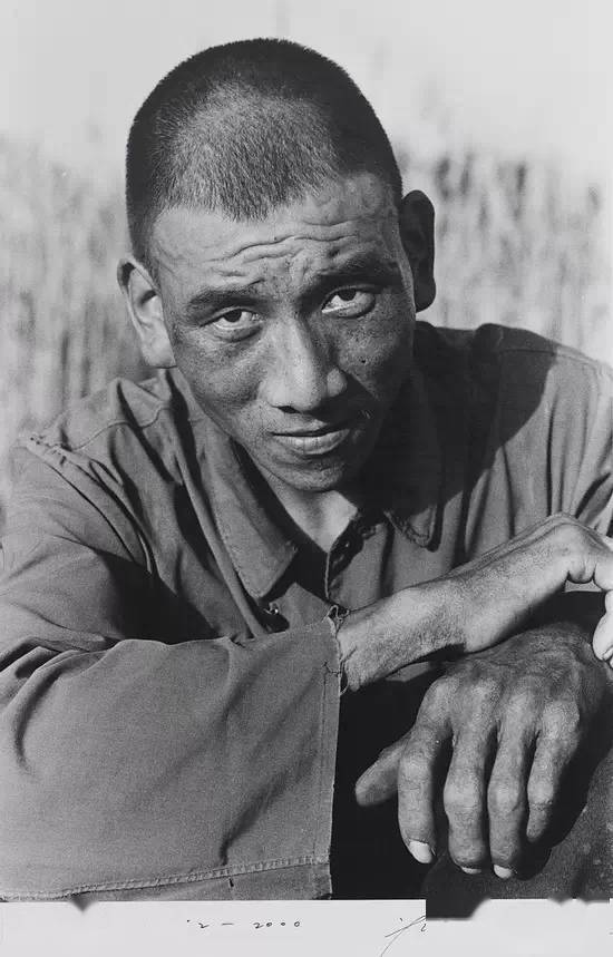 已故纪实摄影家凤翔乡党侯登科的麦客